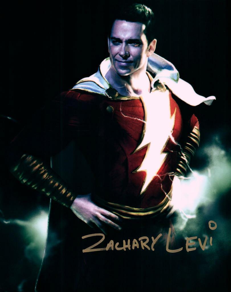 Zachary Levi autographed 8x10 Photo Poster painting signed Picture Very Nice and COA