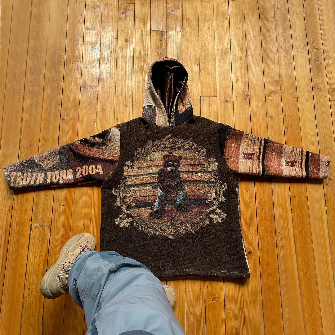 Kanye The College Dropout tapestry hoodie