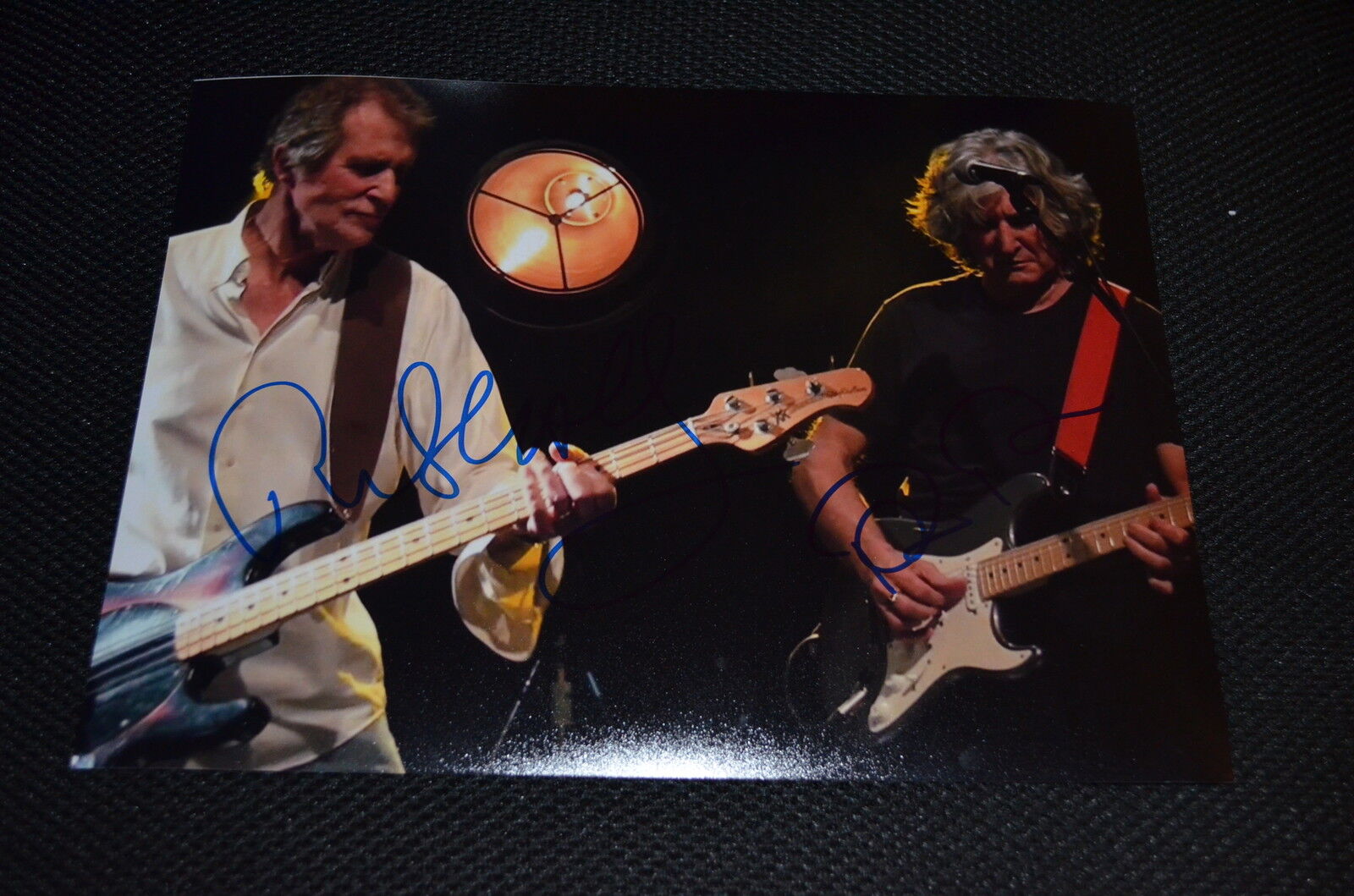 JOHN ILLSLEY & PHIL PALMER signed autograph In Person 8x10 20x25 cm DIRE STRAITS