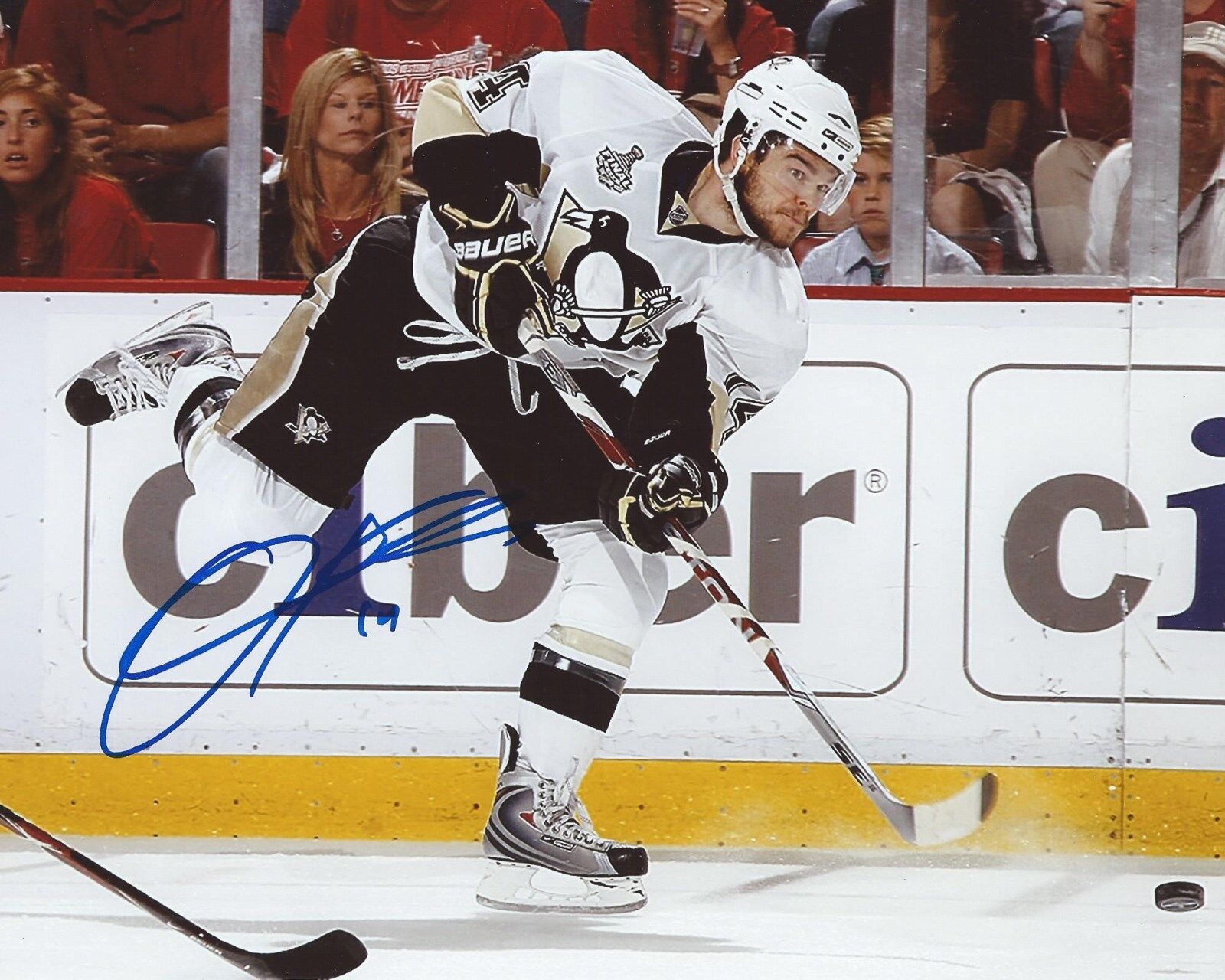 Chris Kunitz Signed 8×10 Photo Poster painting Pittsburgh Penguins Autographed COA