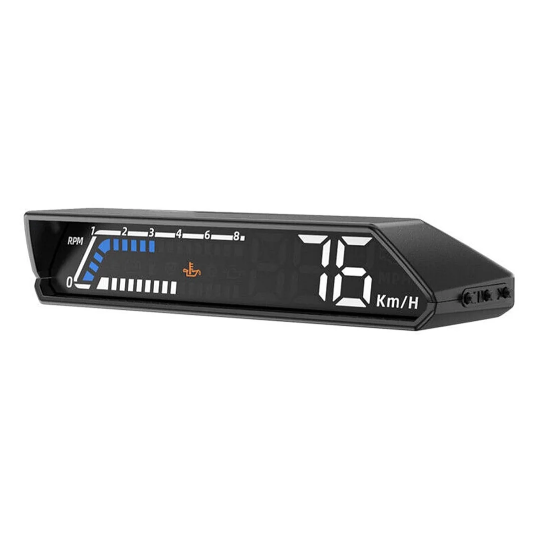 Car instrument panel parameter reflective display