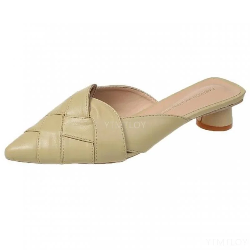 Mules Women Slides Outdoor Slippers Sandals And Shoes For Ladies Zapatillas Mujer Casa Flip Flop Beach  Sapato Feminino