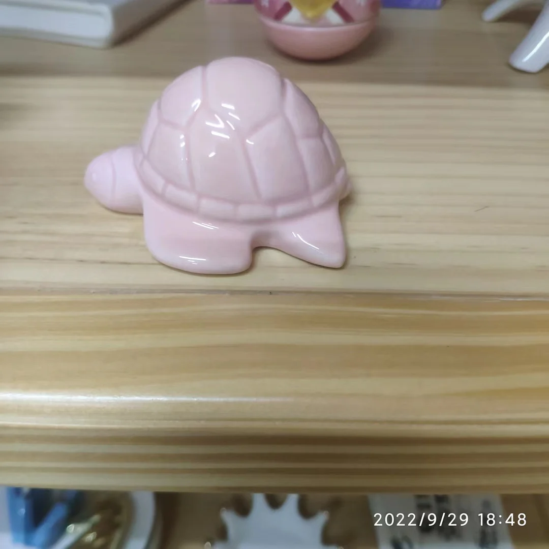  2 Sea Turtle Porcelain Toilet Bolt Covers