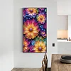 (40*70cm)Flower - Full Round Drill Diamond Painting