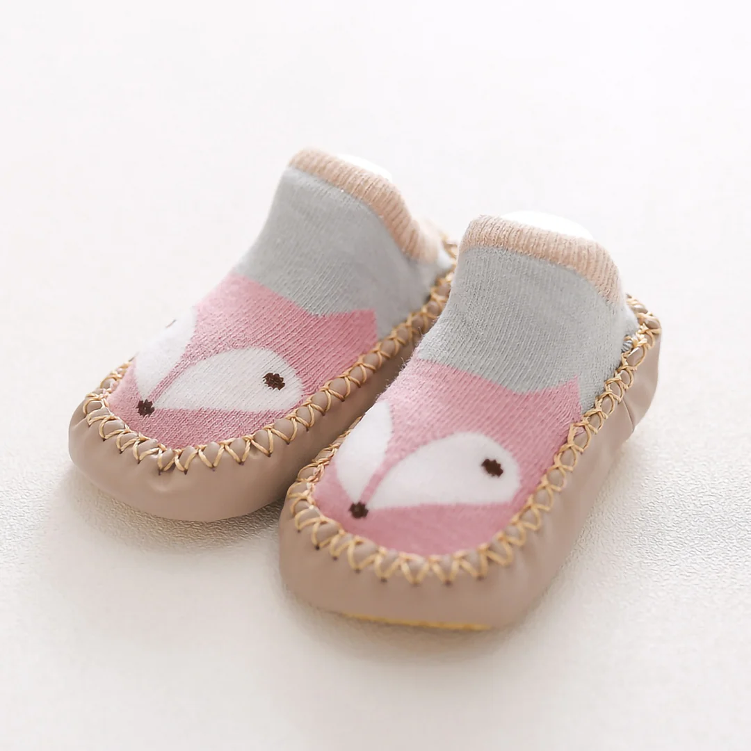 Letclo™ 2021 New born Baby Socks With Rubber Soles Infant Baby Girls Boys Spring Autumn Baby Floor Socks Anti Slip Soft Sole Sock letclo Letclo