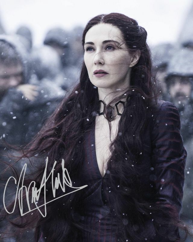 Carice Van Houten - Game Of Thrones Autograph Signed Photo Poster painting Print