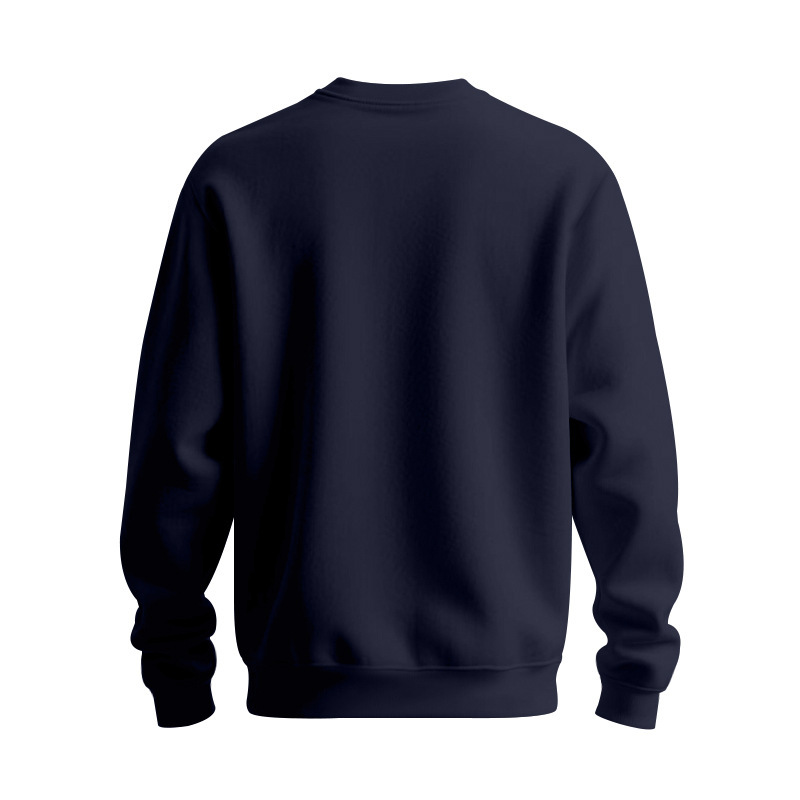 2025 Men’s Autumn/Winter Crewneck Sweatshirt Fleece-lined Warm Simple Loose Fit Classic Style Sweatshirt