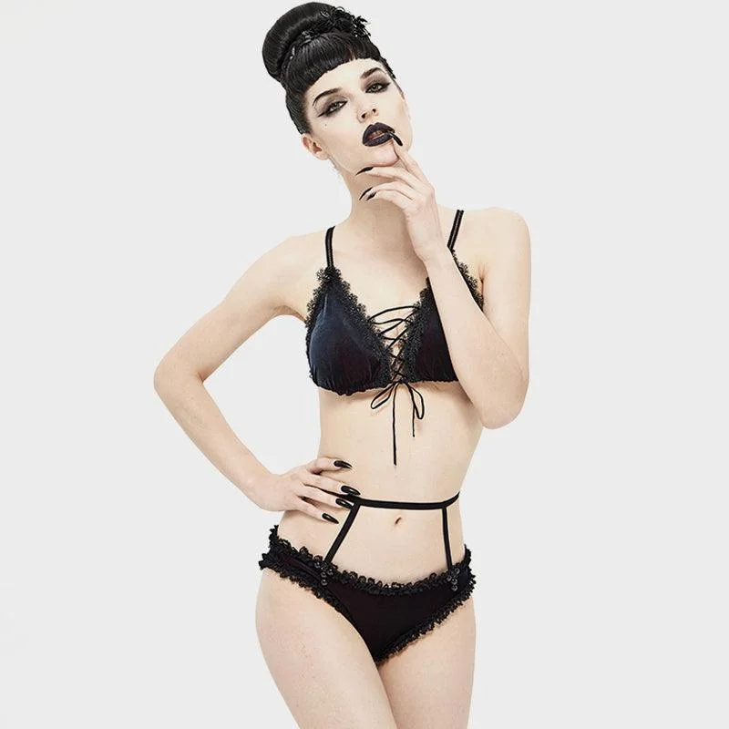 Charming Feels Velvet Bikini