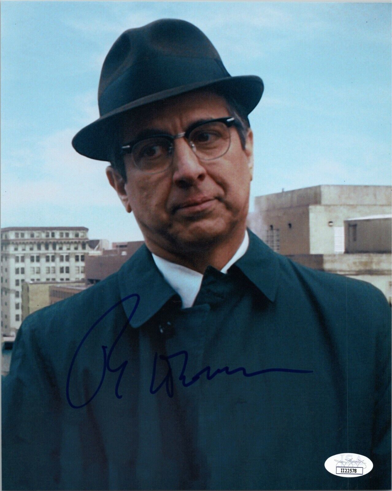 RAY ROMANO Authentic Hand-Signed The Irishman Bill Bufalino