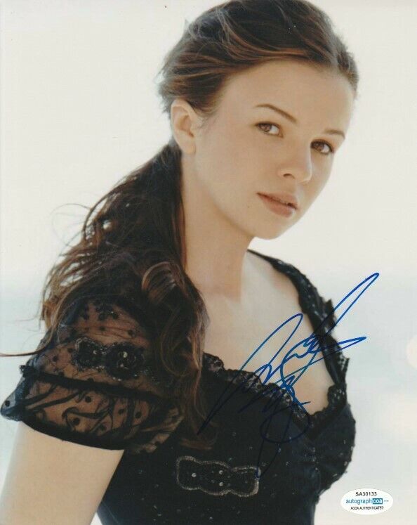 *SEXY* AMBER TAMBLYN SIGNED 8x10 Photo Poster painting #1 JOAN OF ARCADIA ACOA COA EXACT PROOF!