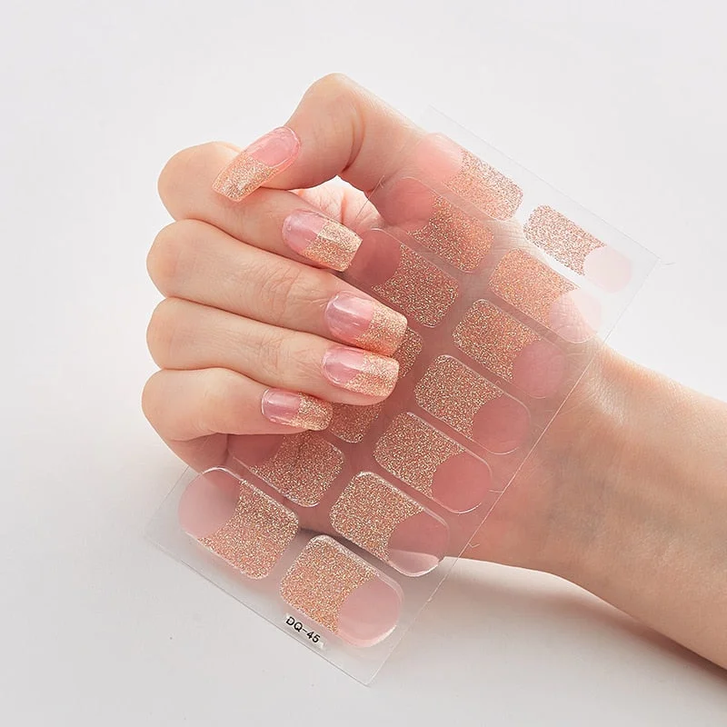 Christmas Dress Up Full Cover Nail Stickers Novidades Nail Designs Nail Designs Nails Sticker Designer Nail Accesoires