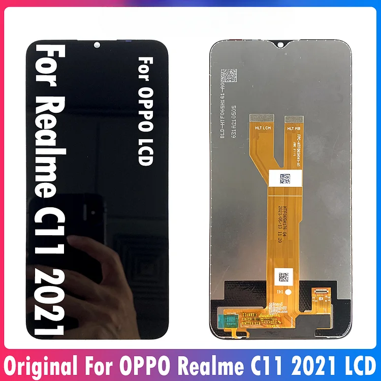 6.52" Original For Realme C11 2021 LCD Display Touch Screen Digitizer Assembly For Realme C11 2021 RMX3231 LCD Display Repair