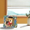 Special Shape Flower Moon Diamond Painting Picture Photo Frame for Home Office