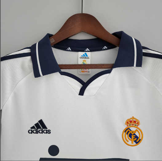 Retro 2000/2001 Real Madrid Home Football Shirt Thai Quality