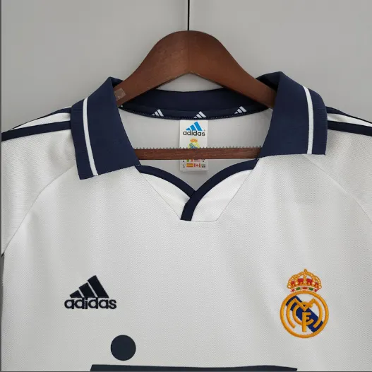 Retro 2000/2001 Real Madrid Home Football Shirt Thai Quality