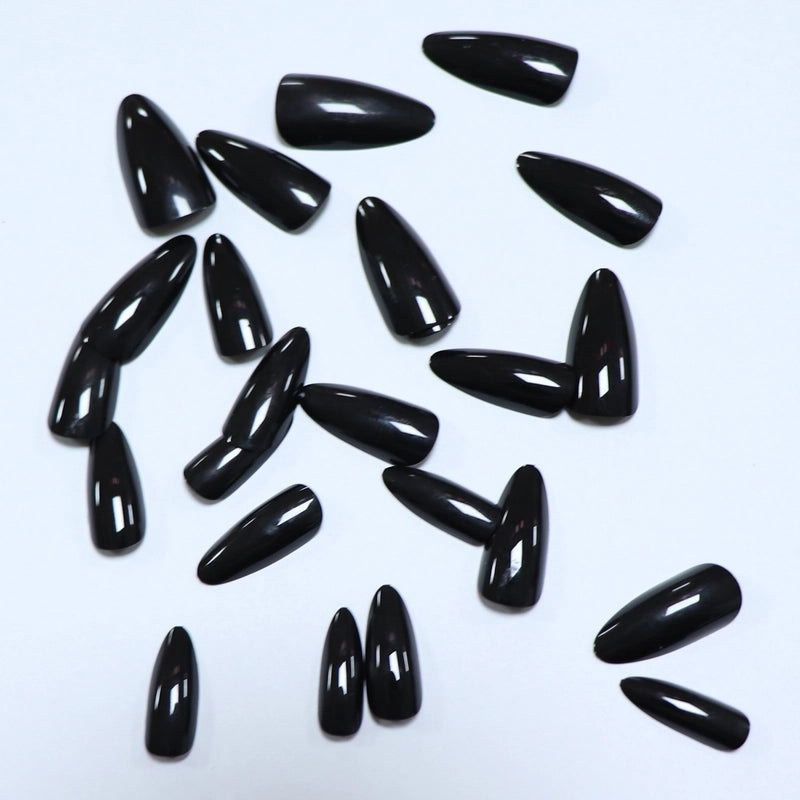 Valentine’S Day Cute Minimalist Classic Style Solid Color Arylic Plastic Press-on Nails 1 Piece