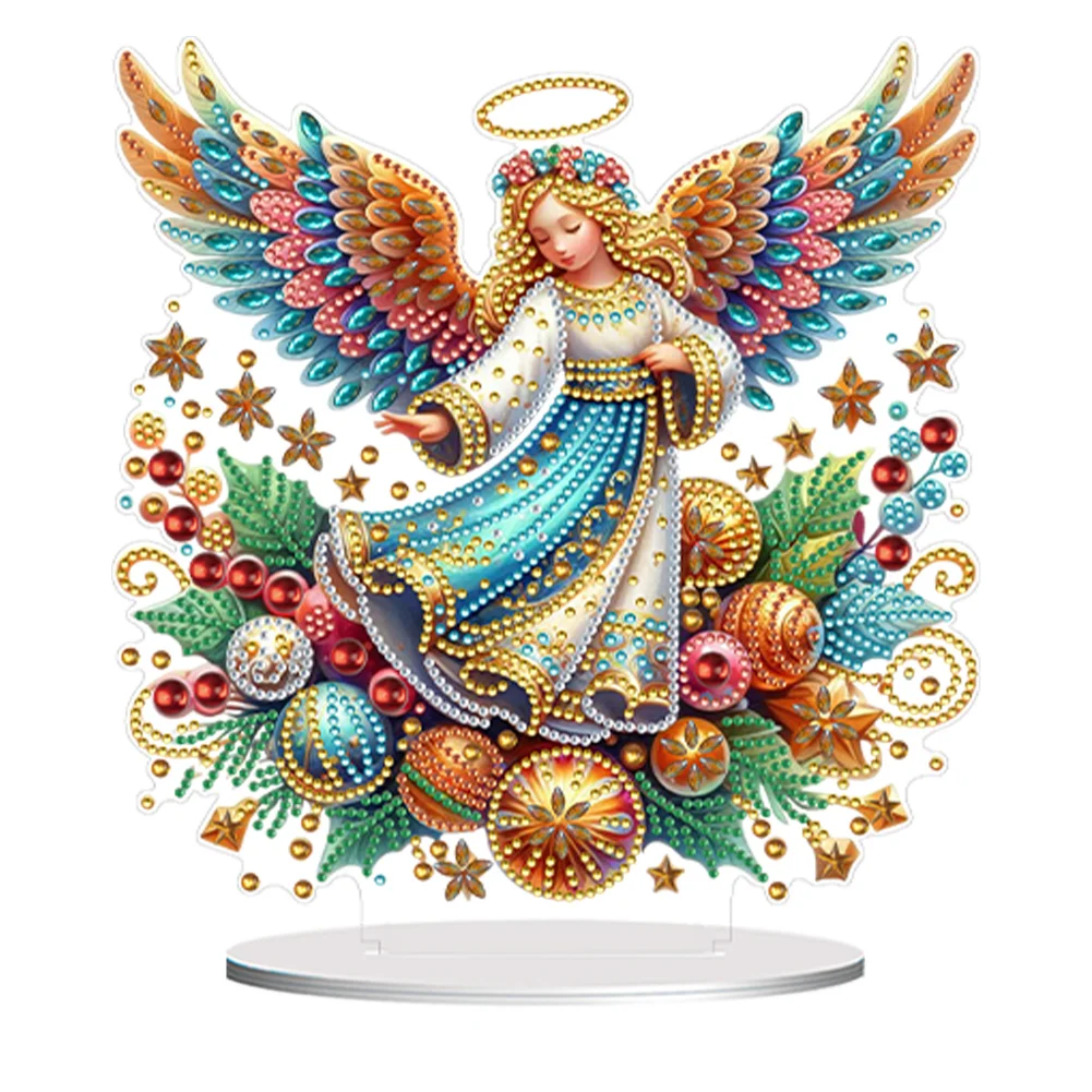 DIY Angel Girl Special Shape Diamond Painting Ornament Kits for Bedroom