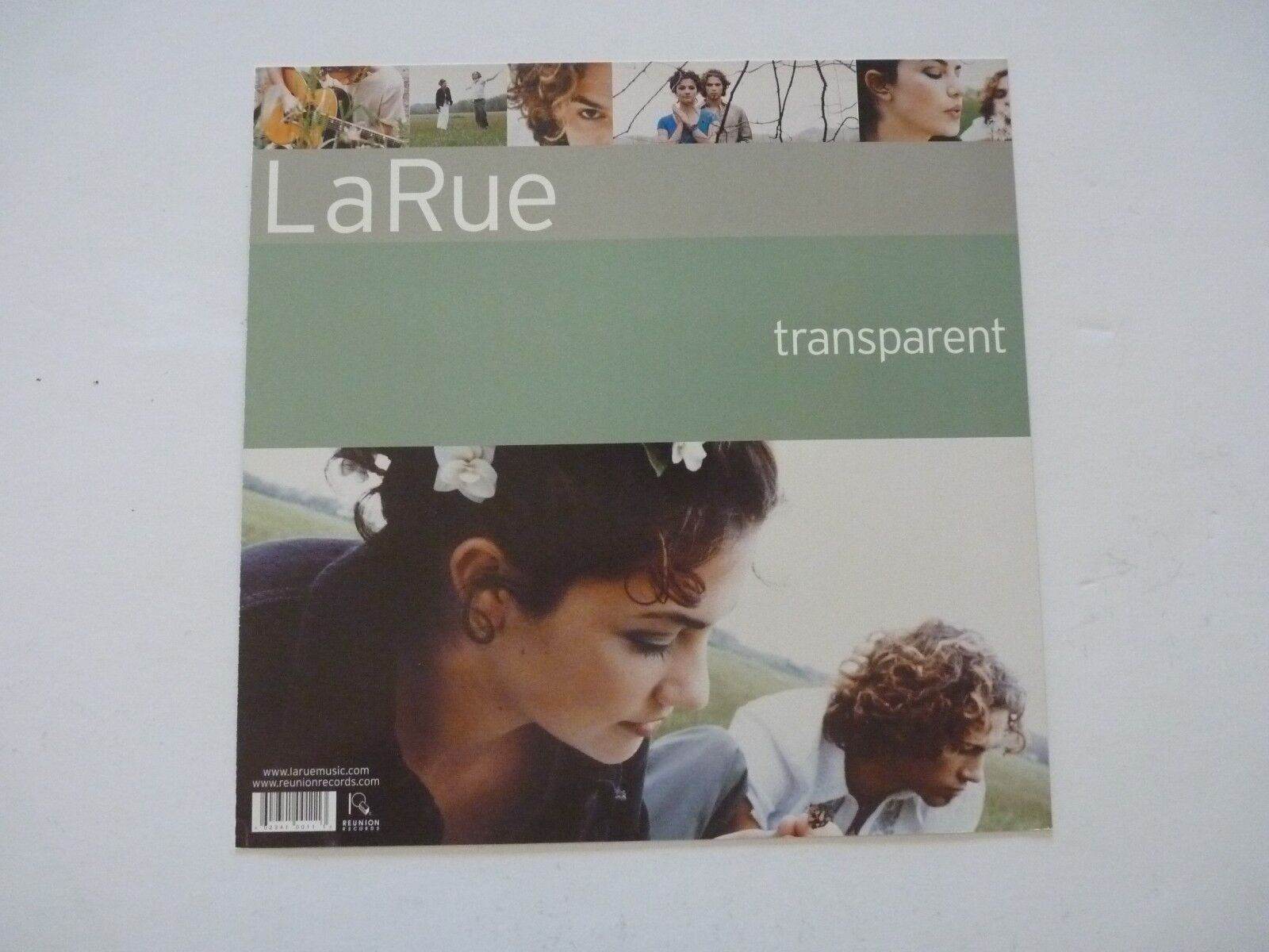 LaRue Transparent LP Record Photo Poster painting Flat 12x12 Poster