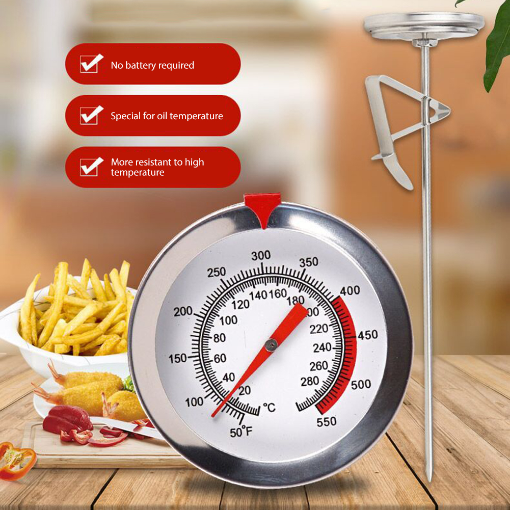 

Stainless Steel Oven Cooking Thermometer Food Meat BBQ Temperature Gauge, 501 Original