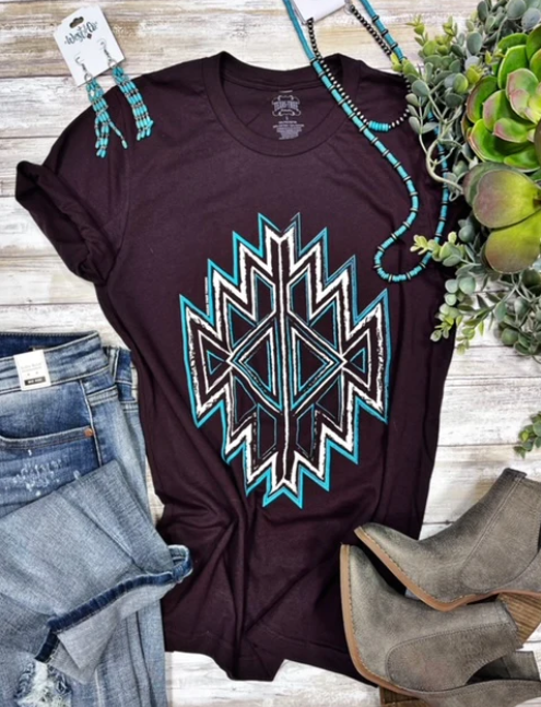 Kyndal Aztec Tee