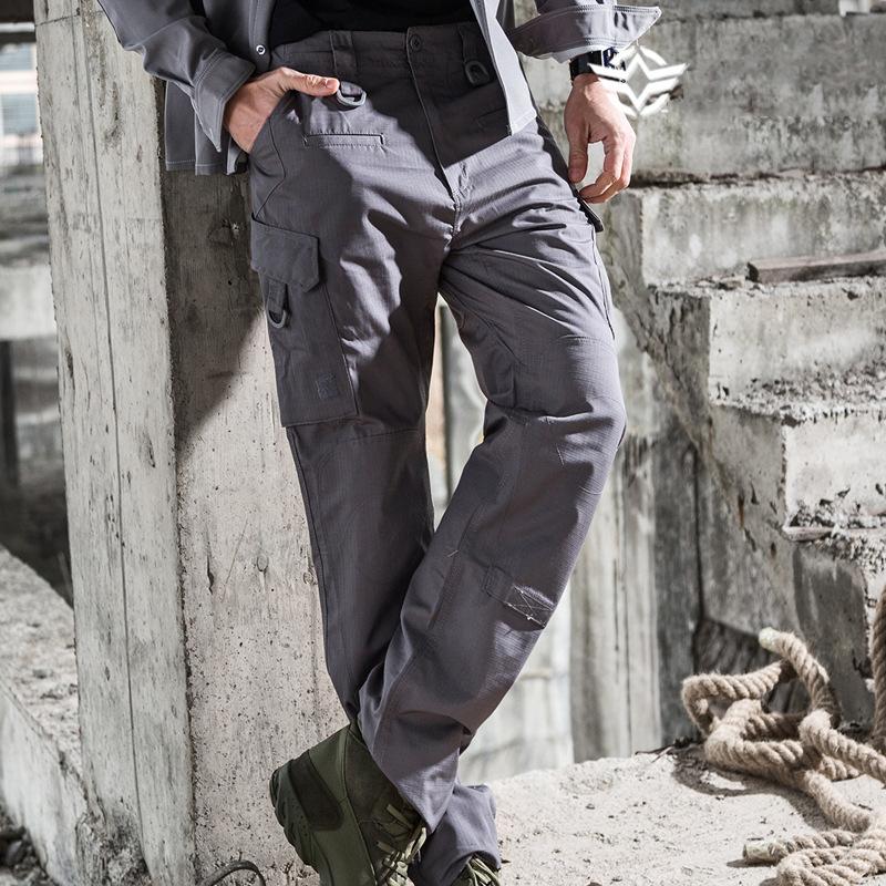 Solid Color Tactical Combat Army Military Cargo Pants