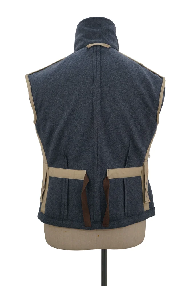   Luftwaffe German Blue Grey Wool Panzer Wrap Jacket German-Uniform