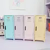 Etude House Small Metal Storage Cabinet, Desktop Storage, Girl's Storage Cabinet, Small Metal Cabinet