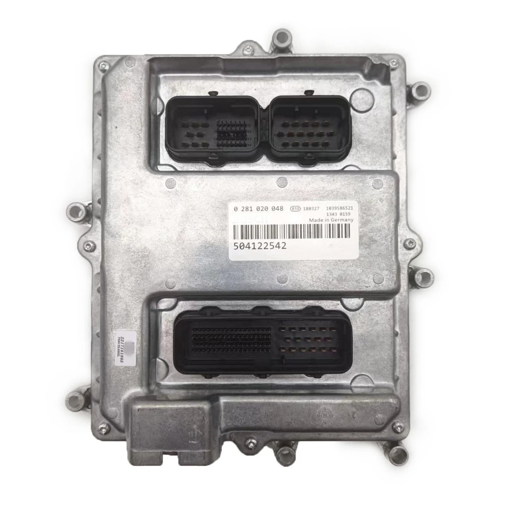 Engine Control Unit Diesel ECU Truck ECM Excavator Controller Module 0281020048 504122542 Compatible With New Holland