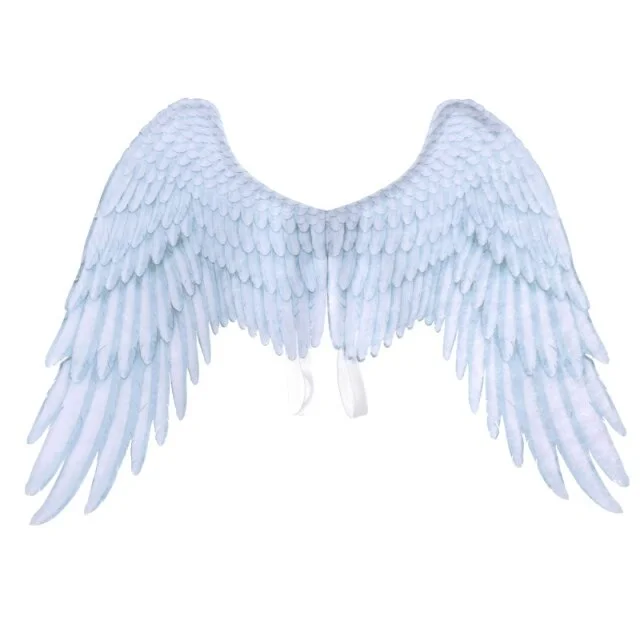Children Kids Angel Wings Costume Halloween Mardi Gras Cosplay Wings-elleschic