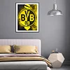 (Multi-Größe Rund/Vierkant) Fußball Borussia Dortmund - Volle Diamant Malerei