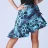 Standawon Leopard Print Women Classic Latin Dance Costumes Asymmetrical Ruffle Mermaid Skirt Lady Salsa Chacha Tango Rumba Dress