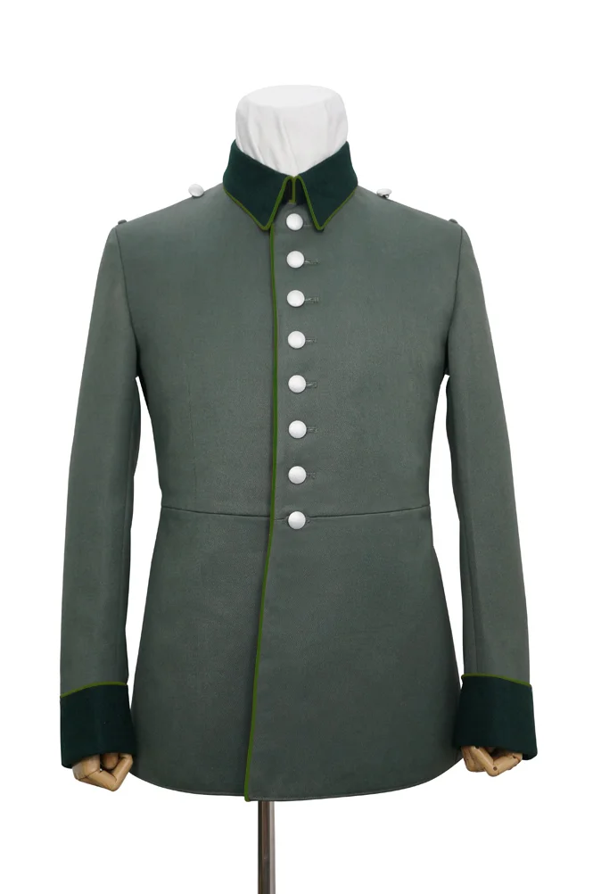   Wehrmacht German M1935 General Officer Waffenrock Gabardine Piped Dress Tunic German-Uniform