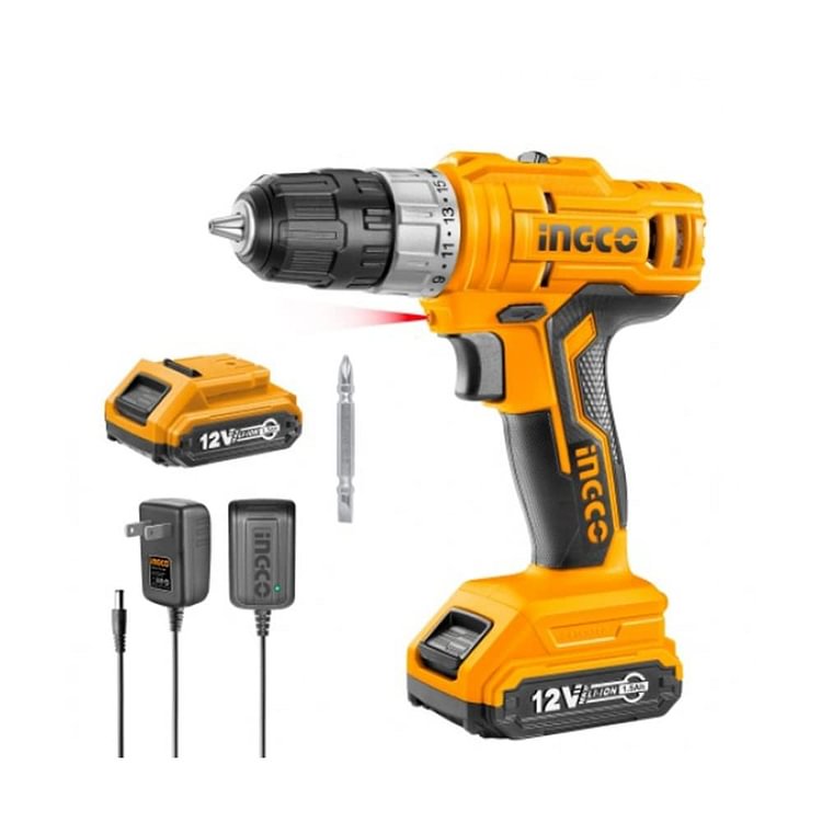 INGCO™️ Lithium-Ion Cordless Drill