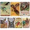 (Multi Style)Winchester Gun Advert - Vintage Metal Signs - 30*40cm