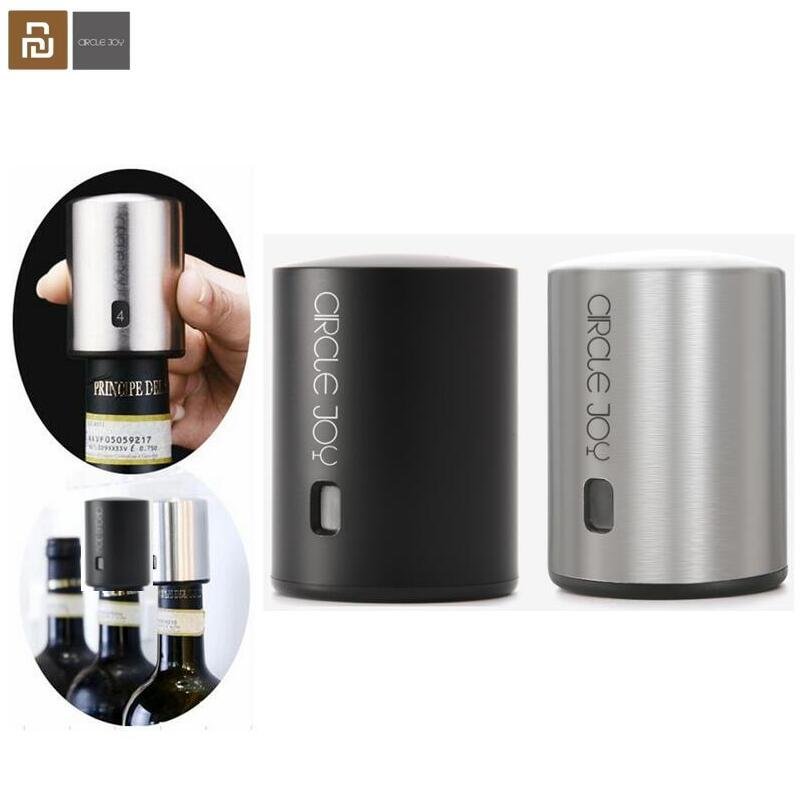 Smart Stainless Steel Electric Vacuum Memory Wine Stopper
