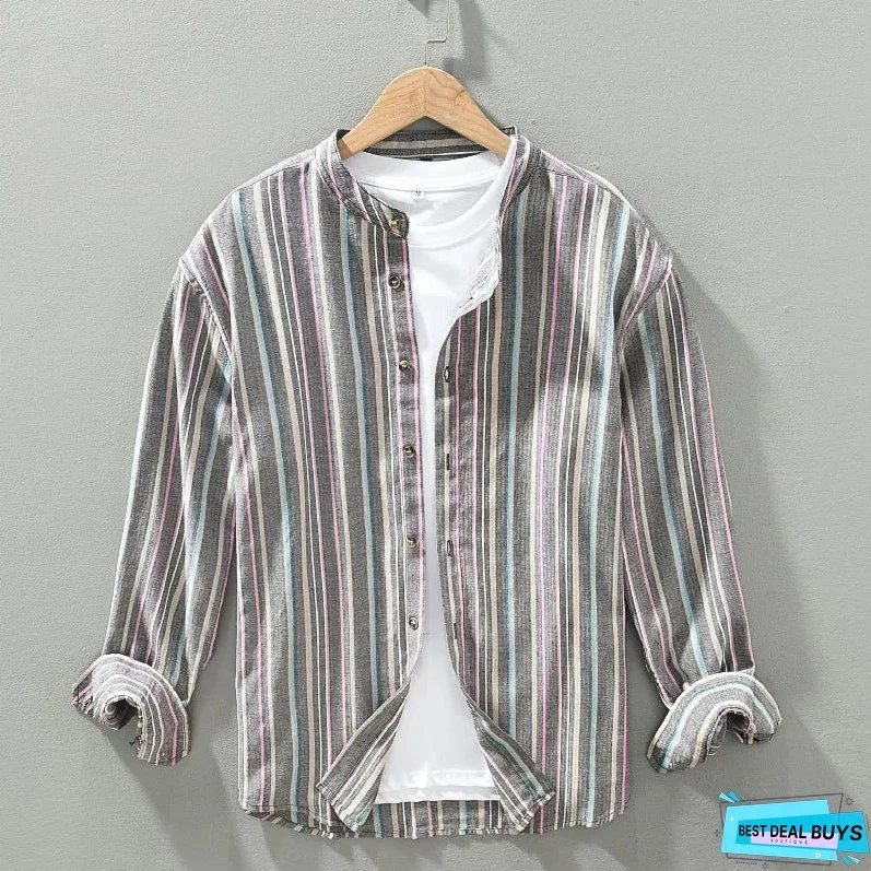 Alfonso Cotton&Linen Shirt