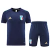 2025 Italy Royal Blue  Short-Sleeve Training Kit