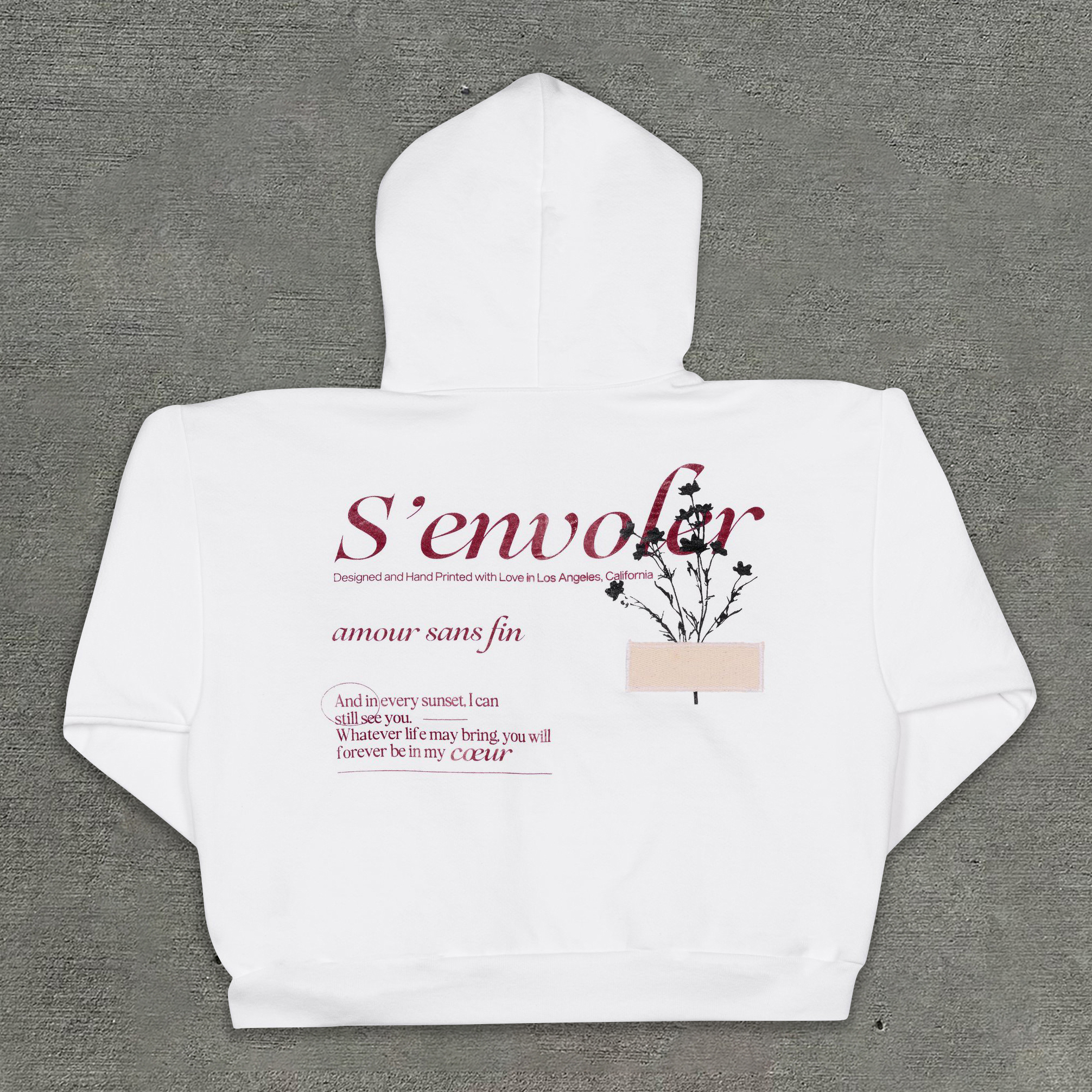 Fashionable personalized zipper butterfly hoodie