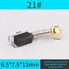 10pcs Carbon Brush Electric Hammer Angle Grinder Graphite Brush Replacement Tool