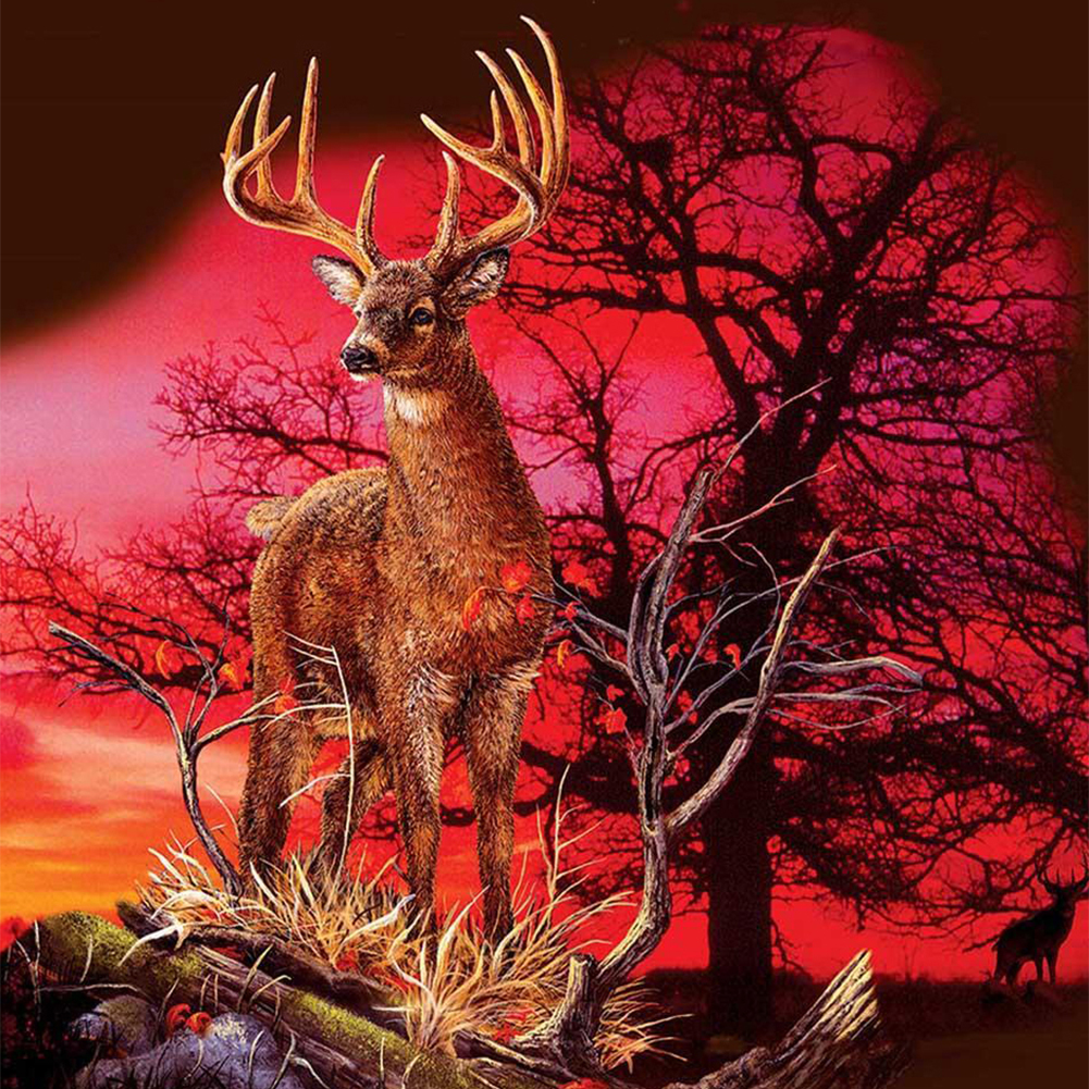

Elk - Round Drill Diamond Painting - 40*40CM, 501 Original