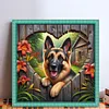 Love Puppy-11CT Stamped Cross Stitch 40*40cm/15.75*15.75in