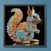 &Eacute;cureuil - peinture au diamant de forme sp&eacute;ciale - 30*30cm