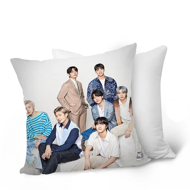 BTS DECO KIT 2022 Photo Double-sided Printed Pillow