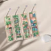 4pcs DIY Plant Diamond Painting Bookmark
