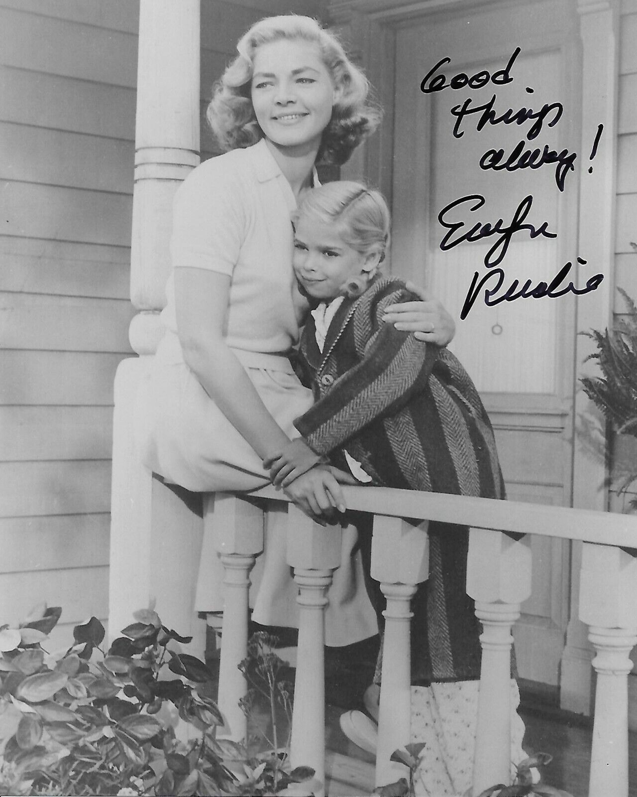 Evelyn Rudie Original Autographed 8X10 Photo Poster painting #4 signed @HollywoodShow