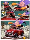 Motorcycle Series Majin Buu & Mr. Satan - Dragon Ball Resin Statue - GD Studios