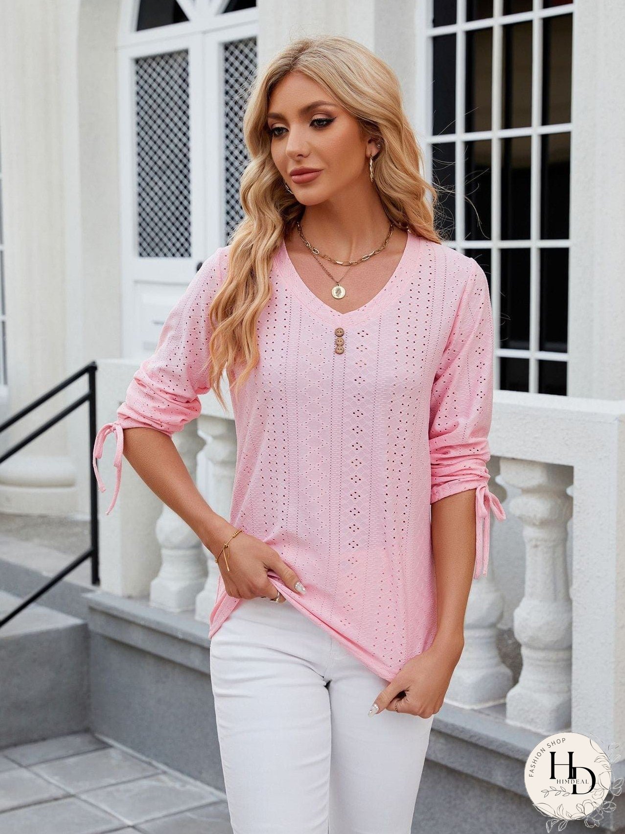 Versatile Knit Mock Neck T-Shirt