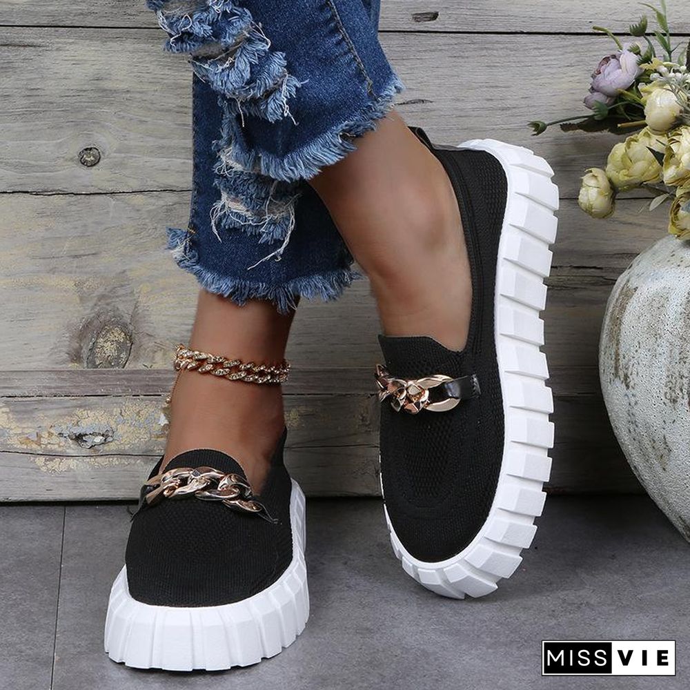 Breathale Knitting Leisure Shoes