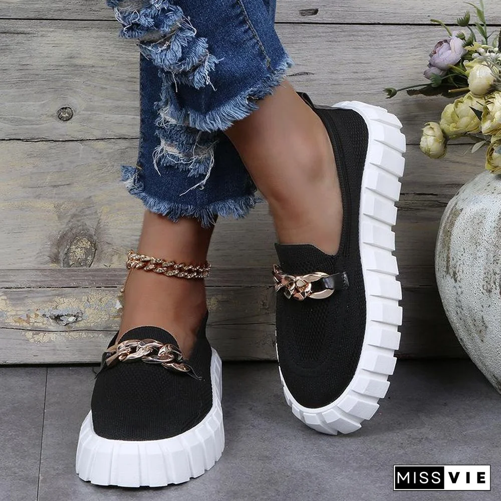 Breathale Knitting Leisure Shoes