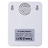 5 in 1 Digital Air Quality Monitor CO2 TVOC HCHO Temp Humidity Detector (White)